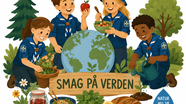 Tropsspejdere smager på verdens-mad